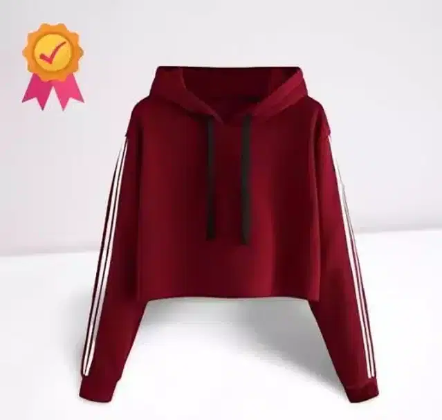 Sweatshirt for Women (Maroon, S)