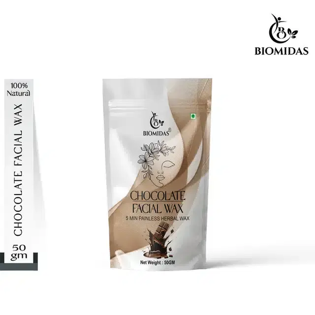 Biomidas Chocolate Facial Wax Powder, 50 g