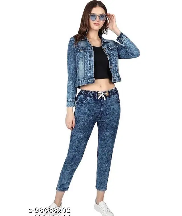 Denim Jeans for Women (Blue, 28)