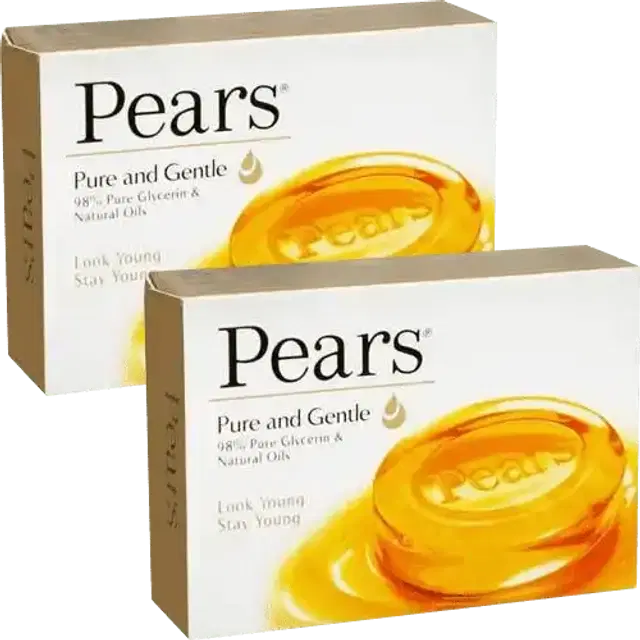 Pears Pure And Gentle Bathing Soap 2X60Gm (Set Of 2)