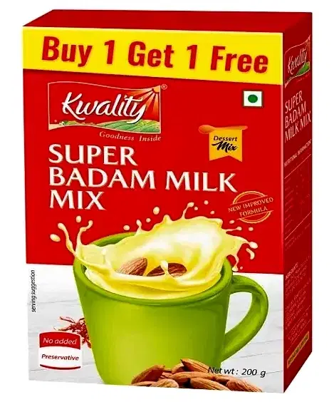 Kwality Super Badam Mix 2X200 g (Buy 1 Get 1 Free)
