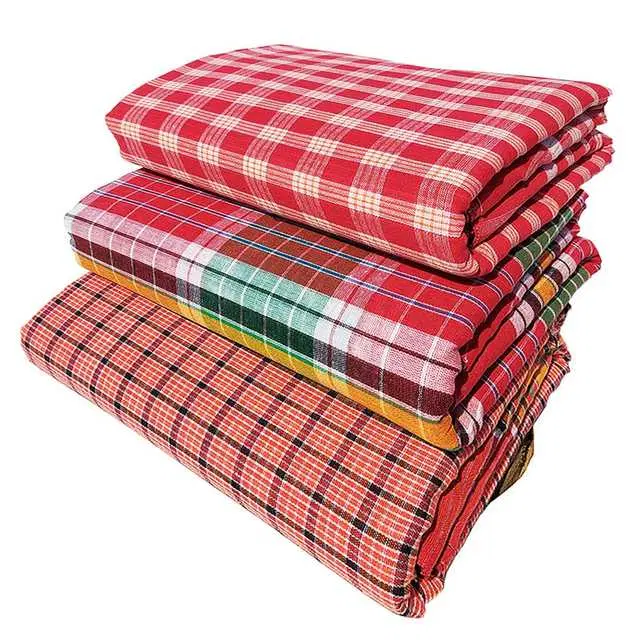 Soft Cotton Gamcha Bath Towel, 70X35 Inch, Pack Of 3, Mo-077