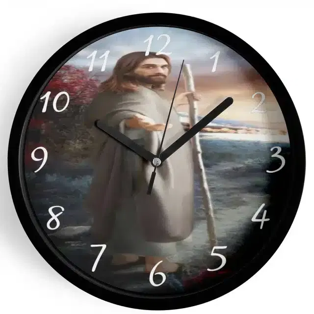 Analog Wall Clock, Multicolor, 7 inches