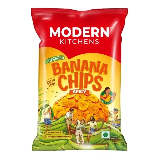Modern Kitchens Banana Chips Spicy 70 g