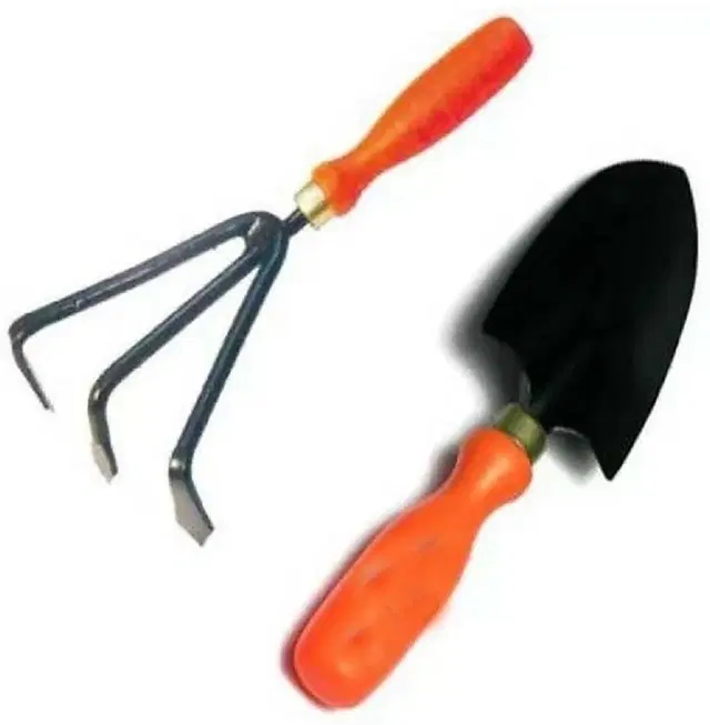 Gardening Tools Set, Orange, Set of 2