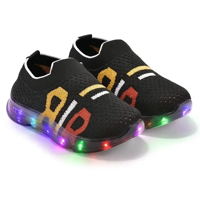 Casual Shoes for Girls, Black (3-3.5 Years)