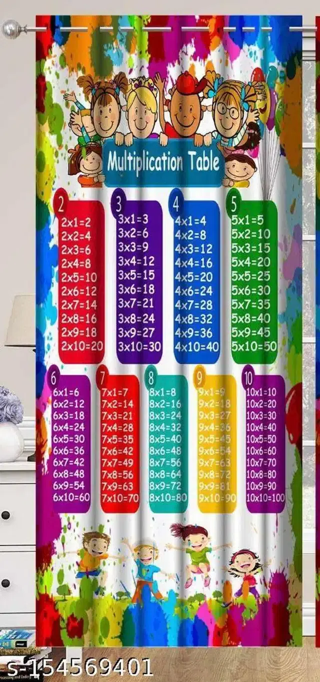 Curtains for Door, Multicolor, 5 Feet