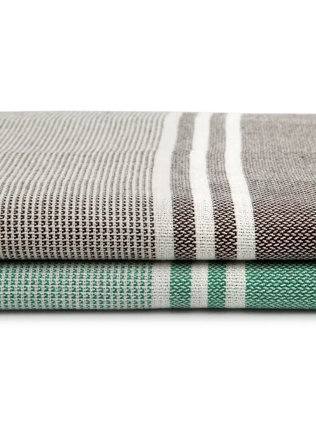 Cotton High Absorbent Bath Towels, Multicolor, Pack of 2