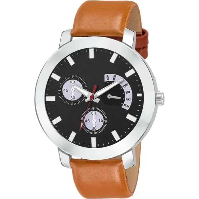Casual Leatherette Analog Watch For Women (Nude) (MP-87)