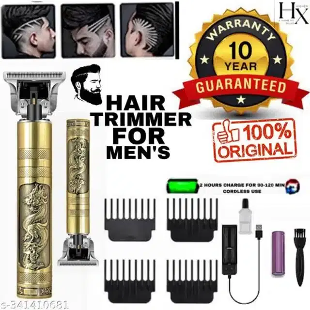 Buddha Style Trimmer for Men, Golden