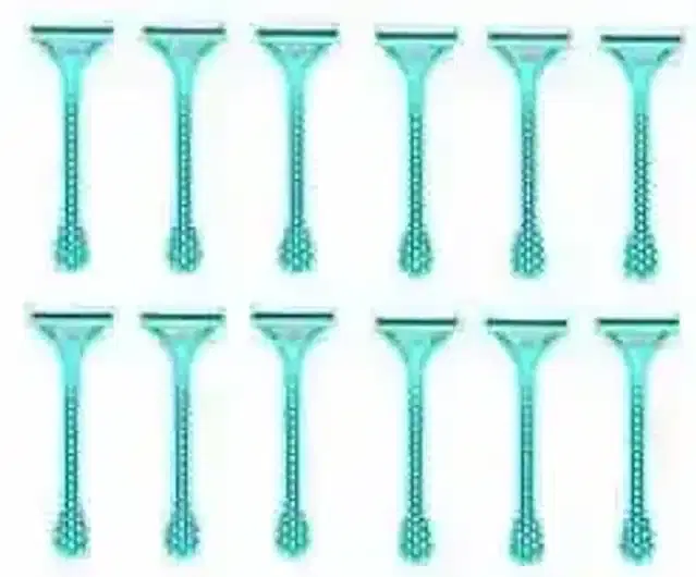 K Kudos Shaving Razor Men & Women Travel Shaver Body Hair Removal, Set Of 12