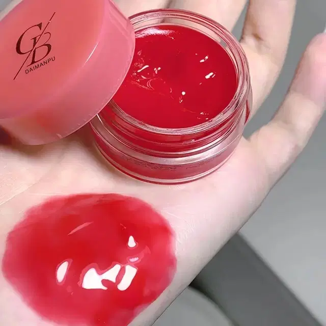 Gegebear Lip Balm for Women, Red