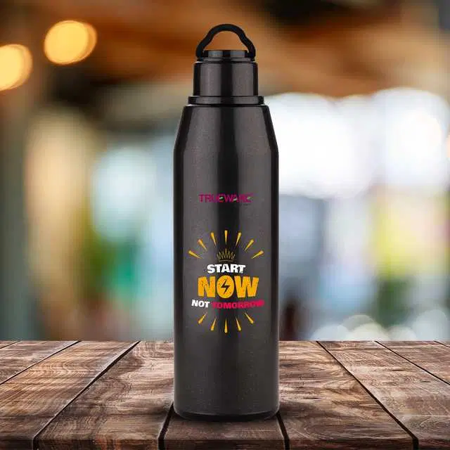 Trueware Sun Shine 800 Water Bottle, Black, 700 ml, A-192