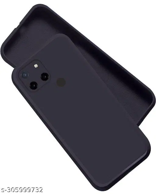 Silicone Mobile Cover for Realme C21Y / Realme C25Y, Multicolor