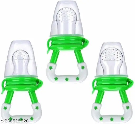 Veggie Feed Nibbler;/Silicone Feeder For Baby Pack Of 3