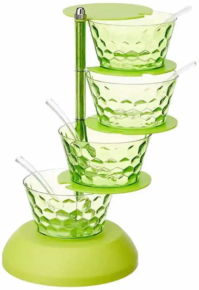 Jony Multipurpose 360 Degree Rotating Spice Rack Storage Box Container