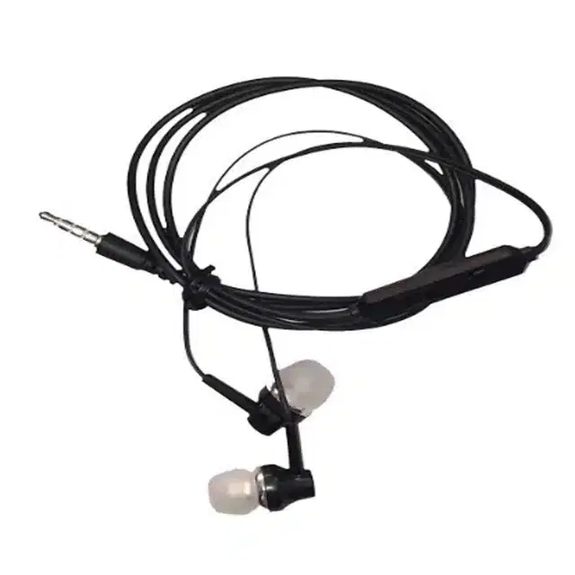 Extra Bass Quality in The Ear Wired Earphones, Black