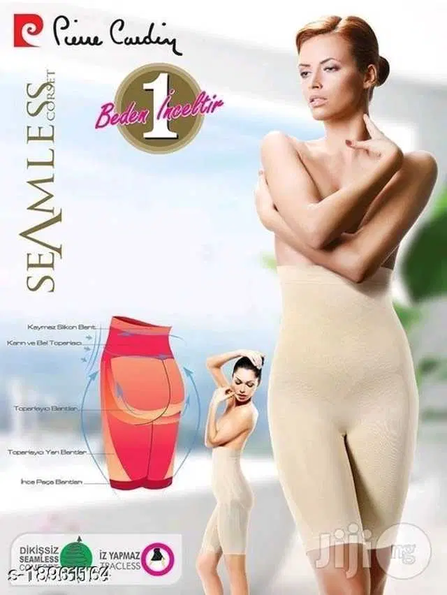 Women Innerwear Mid Thigh High Waist Shapewear For Women (S585)