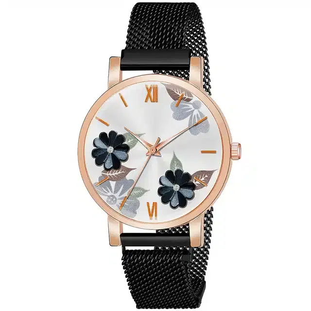 Analog Watch for Women (Black)