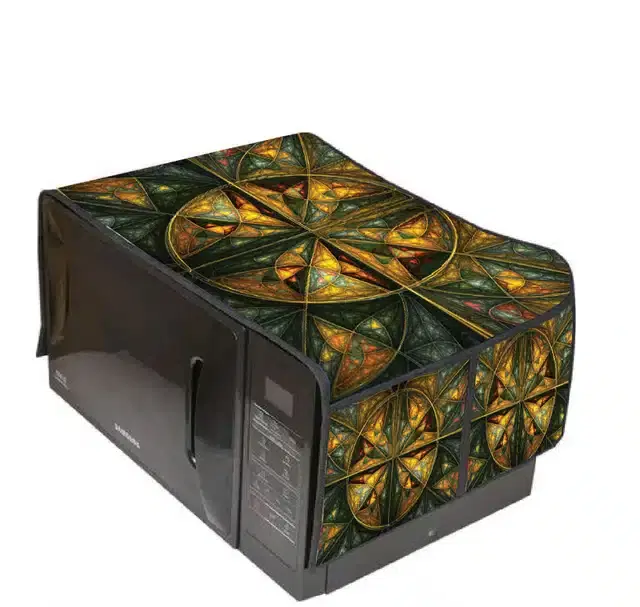 Digital Printed Microwave Cover with Non-Woven Back, Multicolor