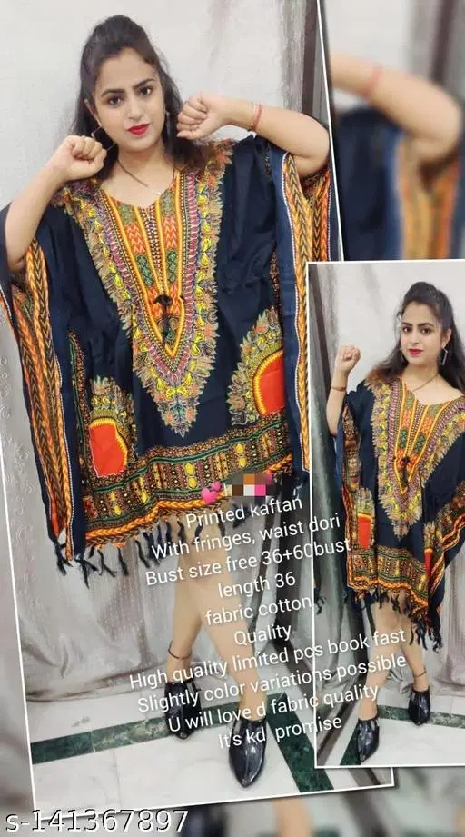 Dress for Women (Multicolor, L)