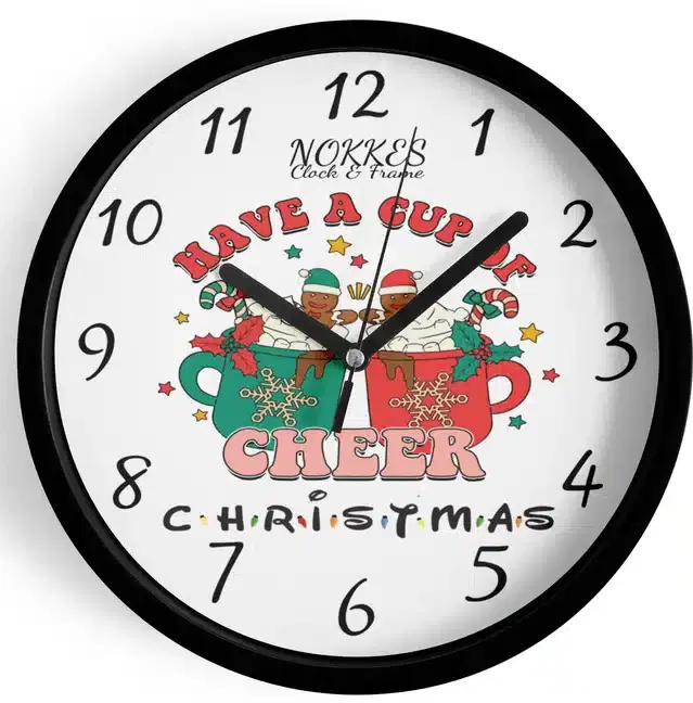 Christmas Analog Watch for Home, Multicolor, 7 Inches