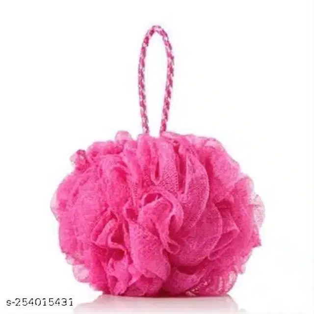 Bath Shower Scrub Loofah, Pink
