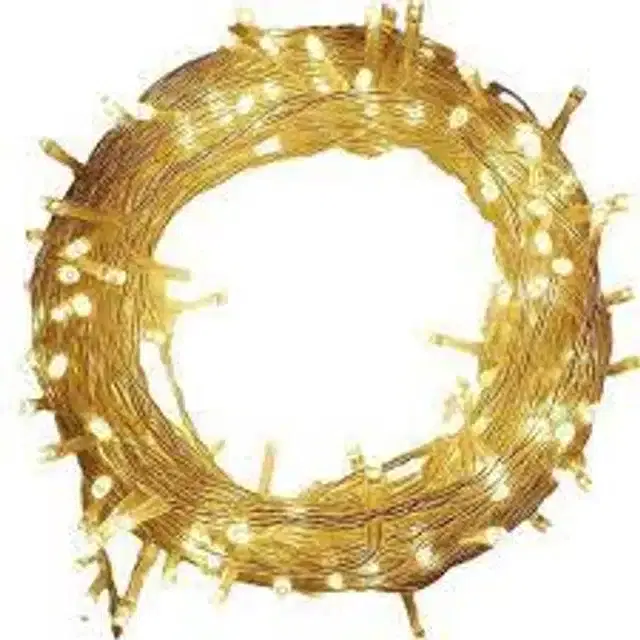 LED String Lights, Yellow, 15 m