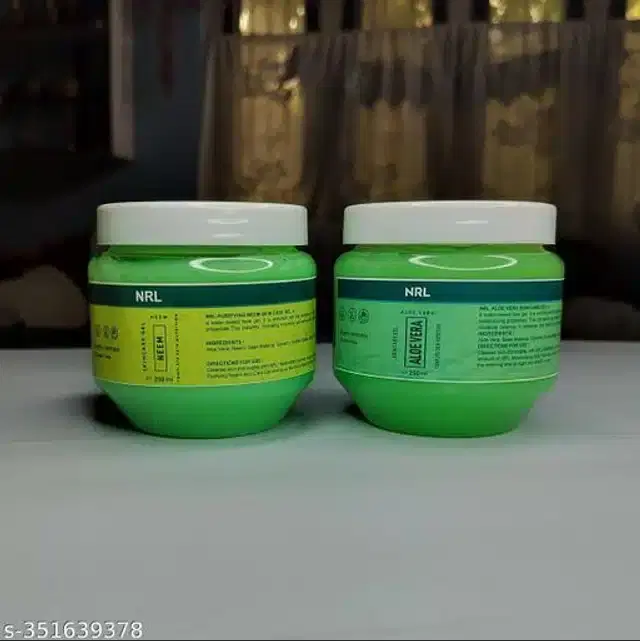 Aloevera with Neem Skin Care Gel, 250 g, Pack of 2