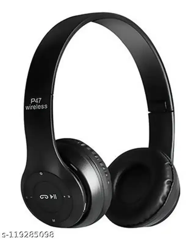 Wireless Bluetooth Headphones, Black