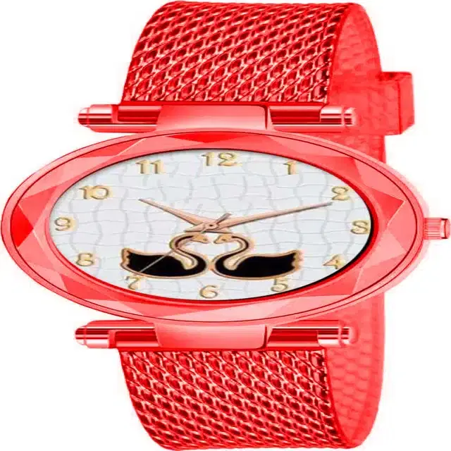 Women's Analog Watches, Pack of 1 (Red)