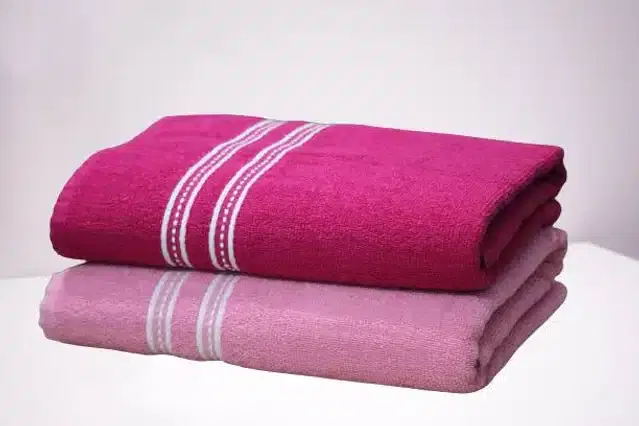 Bath Towel, 27x54 inches, Pack of 2, Multicolor