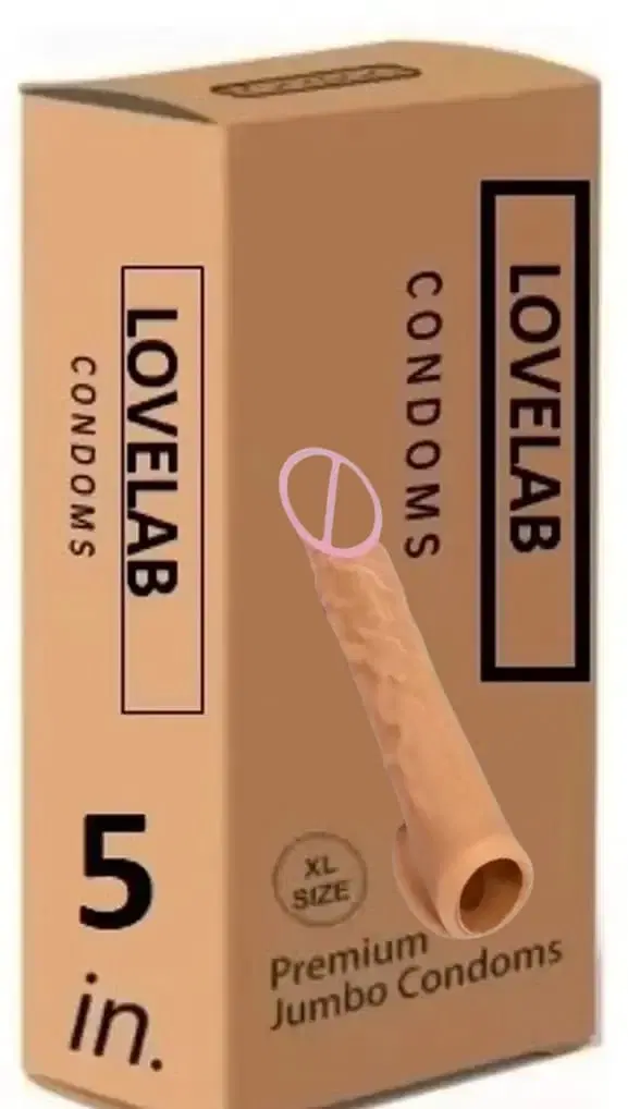 Lovelab Reusable Condom for Men, Beige, Pack of 1