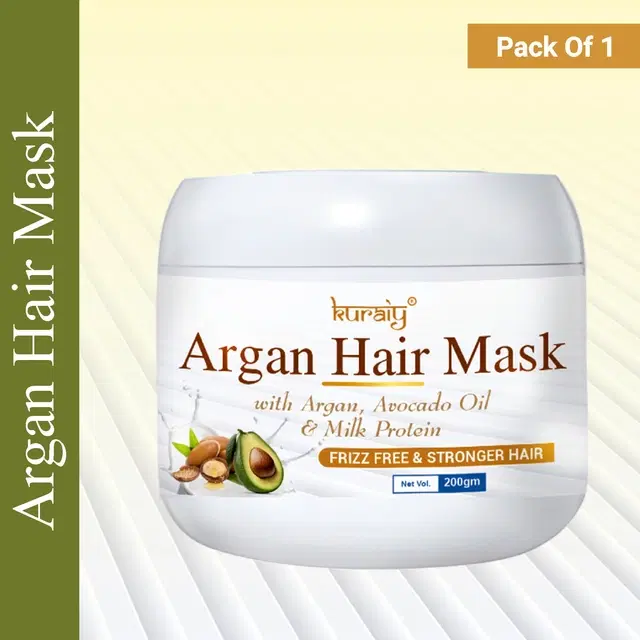 Kuraiy Argan Hair Mask, 200 g
