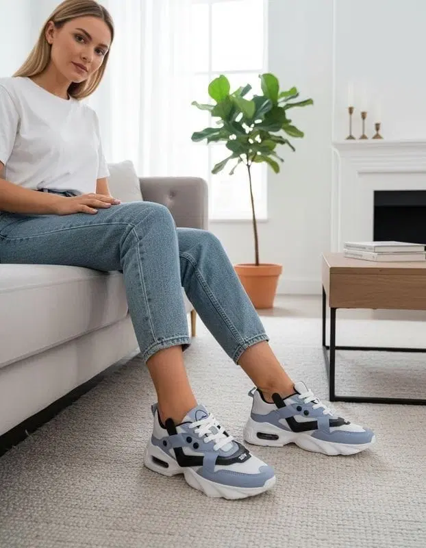 Sneakers For Women, Multicolor (4)