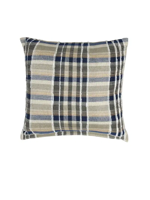 Cotton Cushion Cover, Multicolor, 16x16 inches