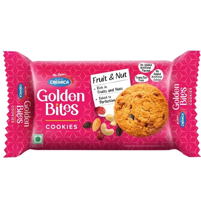 Cremica Golden Bites Fruit And Nuts 75 g