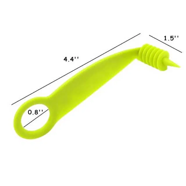 Craftale Kitchen Plastic Vegetables Spiral Cutter Spiral Knife Spiral Screw, Pack Of 5, AE-002