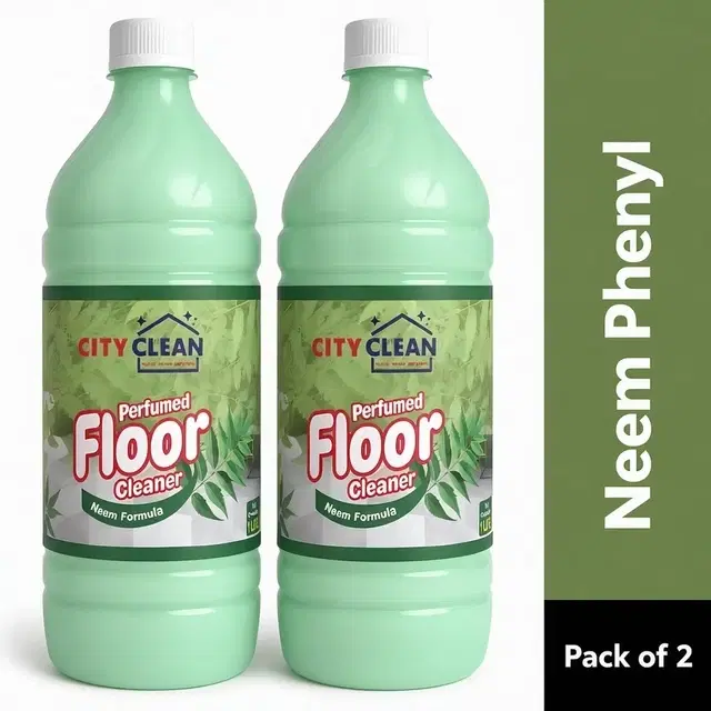 City Clean Neem Phenyl 2X1 L (Pack of 2)