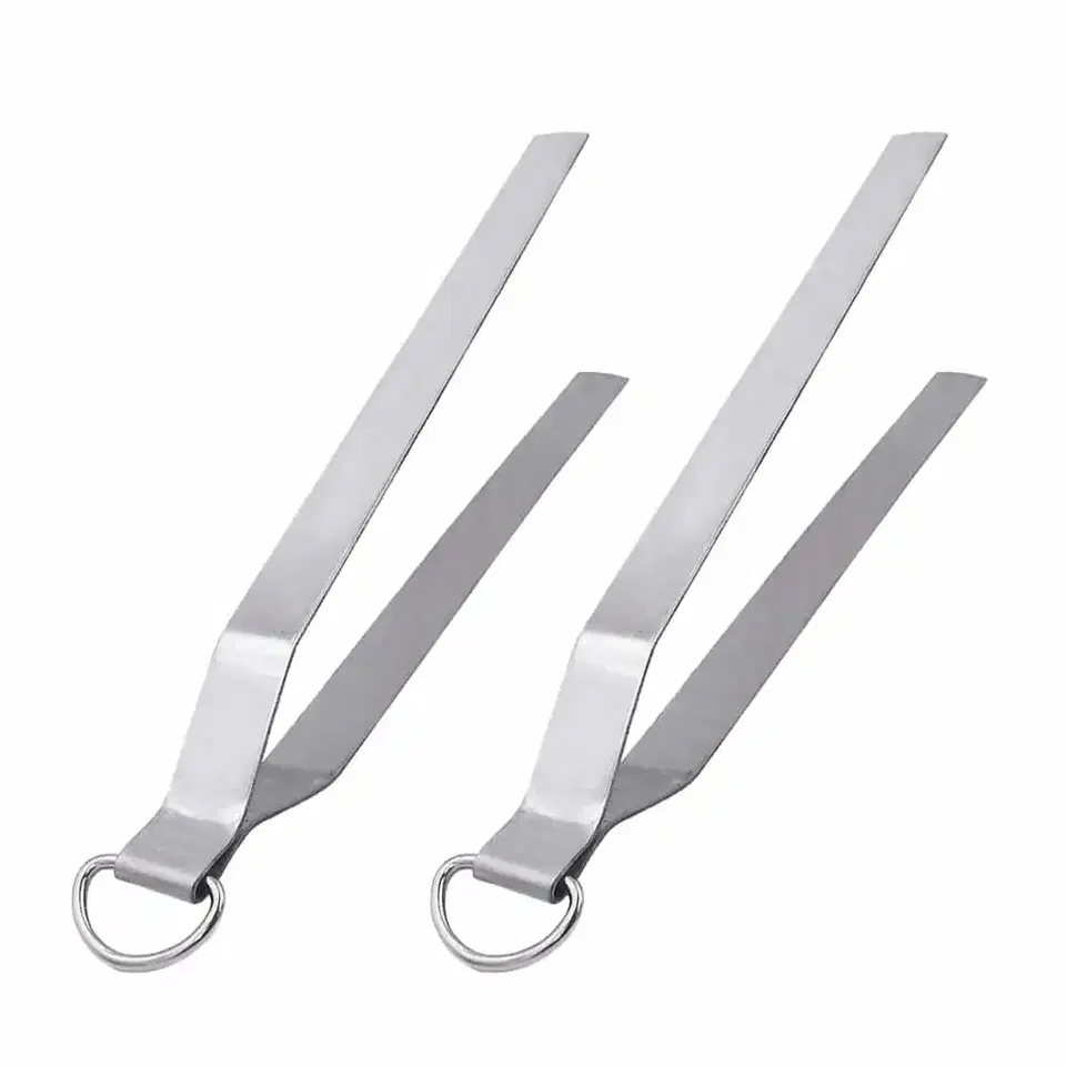 Oc9 Stainless Steel Roti Chimta For Kitchen, Pack Of 2