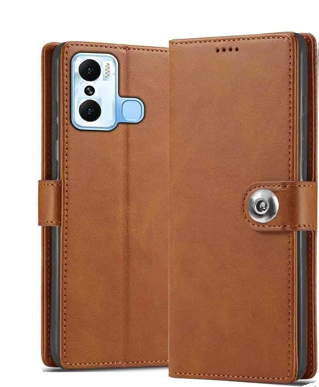 Flip Mobile Cover for Infinix X6825/HOT 20Play, Multicolor