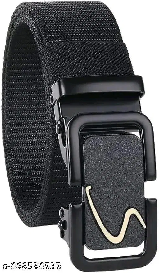 Polyester Belt for Men (Multicolor, 26)