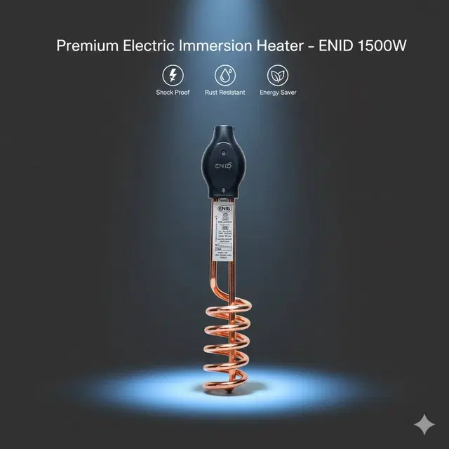 Copper Immersion Rod ,Multicolour, 1500 Watts