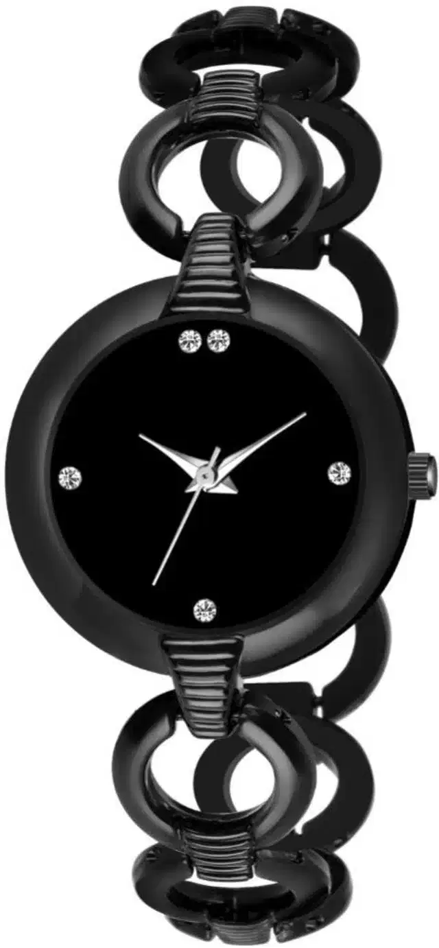 Analog Watches for Women (Black)