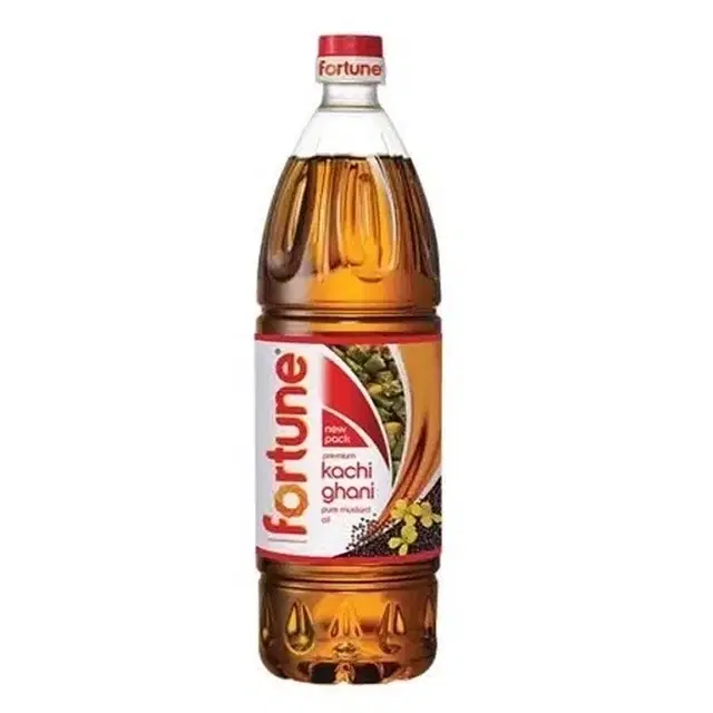 Fortune Premium Kachi Ghani Pure Mustard Oil 1 L (Bottle)