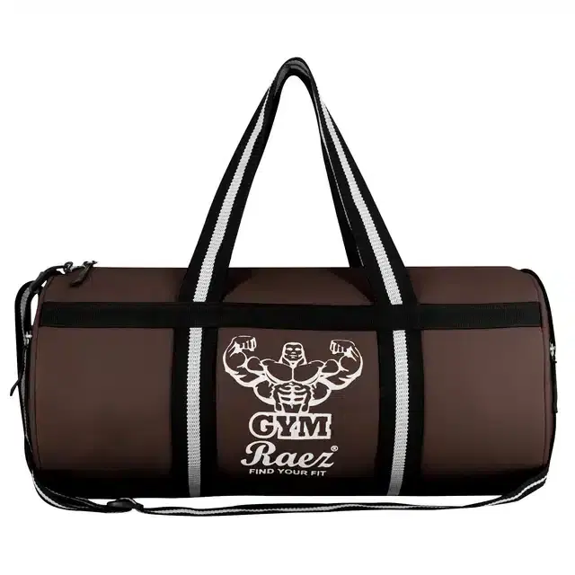 PU Duffle Bag for Men, Brown