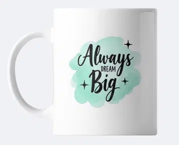 Ceramic Gifting Mug, White, 330 ml