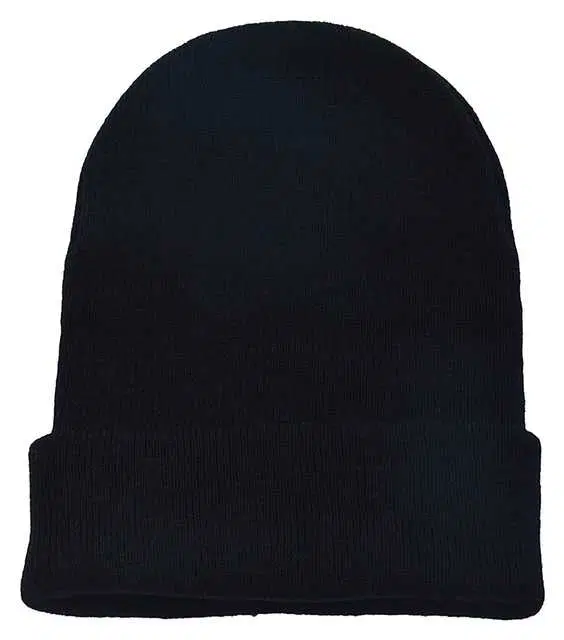 Women's Winter & Snow Skull Cap (Black) (G-1)