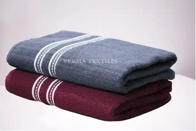 Bath Towel, 27x54 inches, Pack of 2, Multicolor