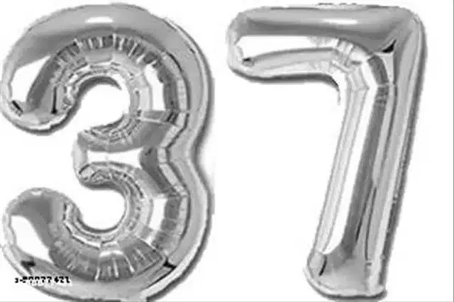Number Foil Balloon, Assorted, Pack of 1